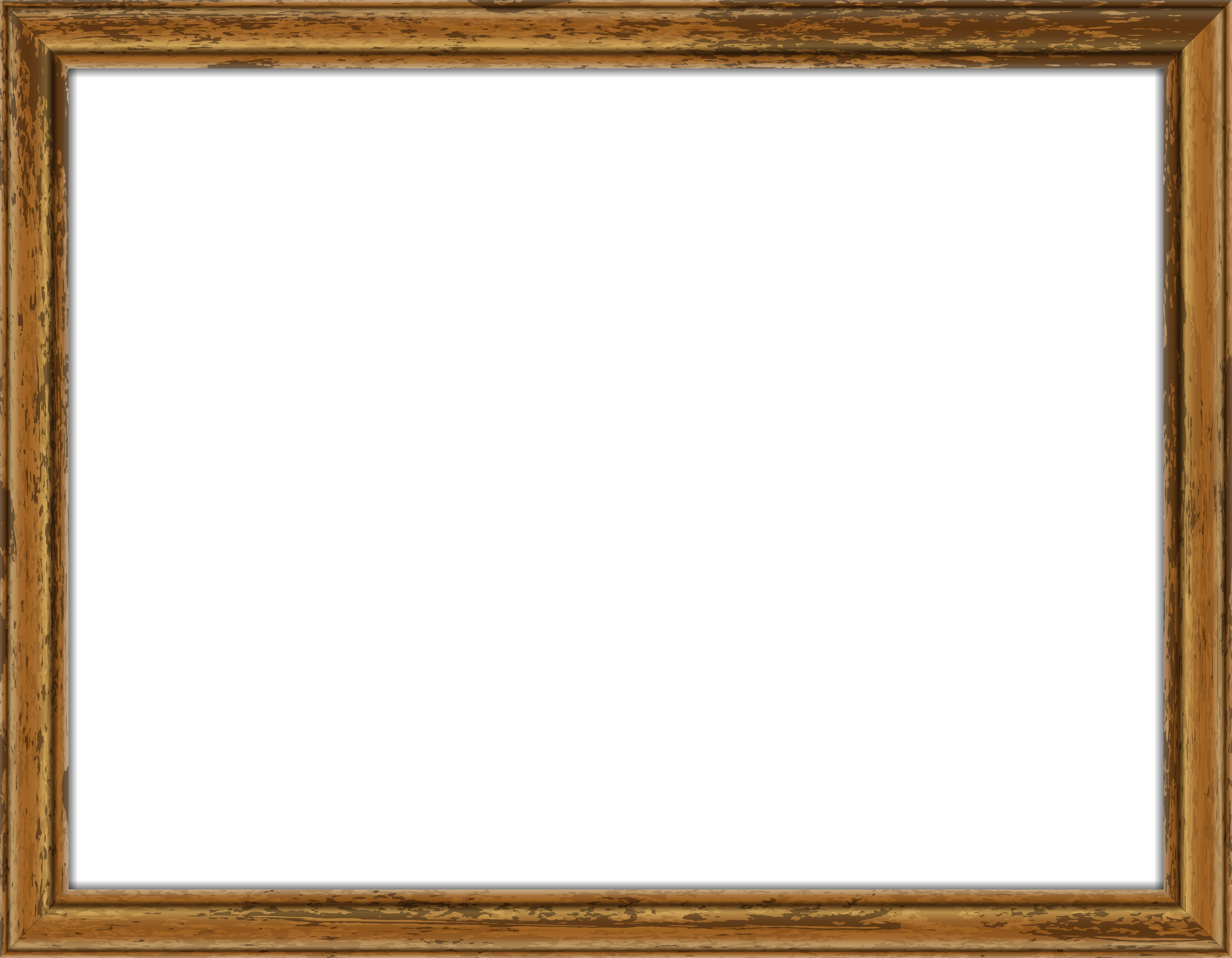 wood frame vintage retro border